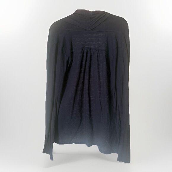 Lilly Pulitzer Cardigan Size XSmall Navy Blue Open Front Lightweight - Picture 6 of 10